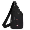 Men'S One Shoulder Crossbody Chest Bag, Large Capacity Fashion Small Shoulder Bag, Outdoor Sports Casual Daypack